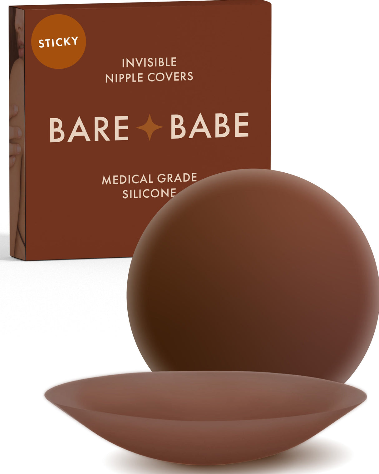 Adhesive Nipple Covers from Bare Babe