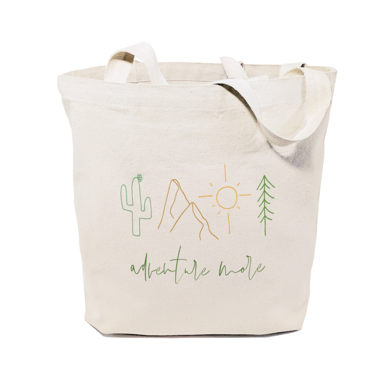 Adventure More Cotton Canvas Tote Bag from The Cotton & Canvas Co.