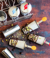 Stainless Steel Popsicle Molds, Round with Stainless Steel Sticks from ecozoi