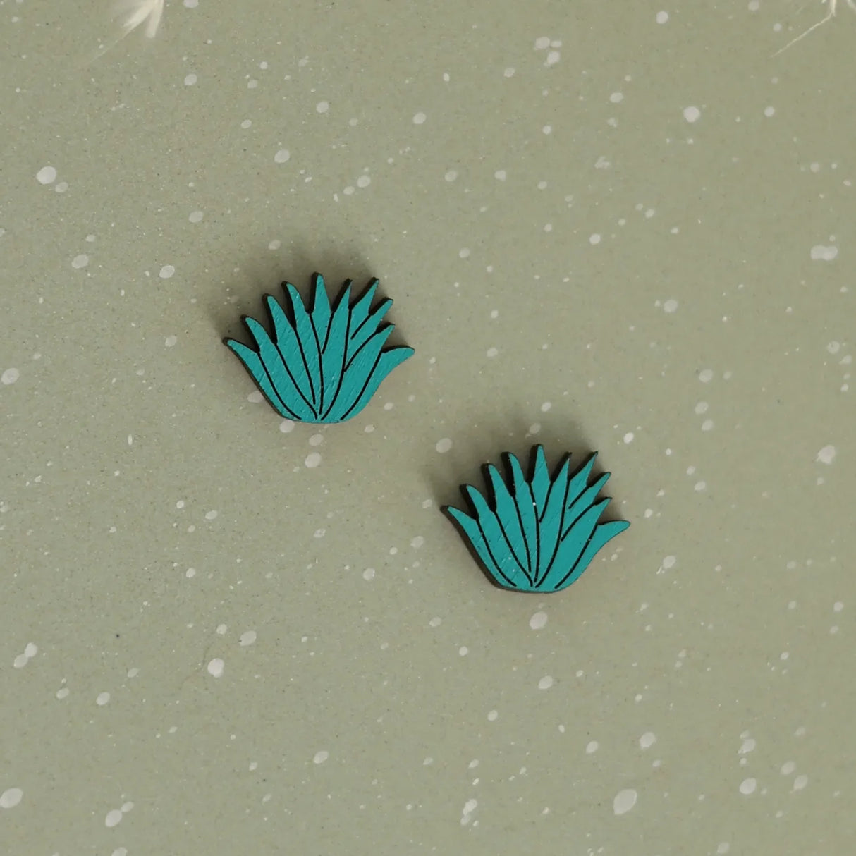 Agave Studs from LE CHIC MIAMI