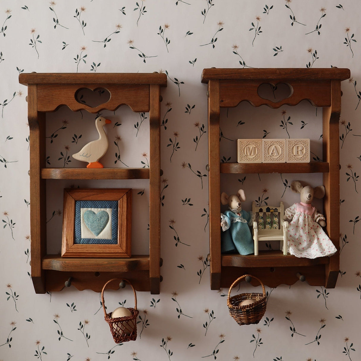 Brigitta Wallpaper by Emily Cooper Art from Loomwell Home Goods