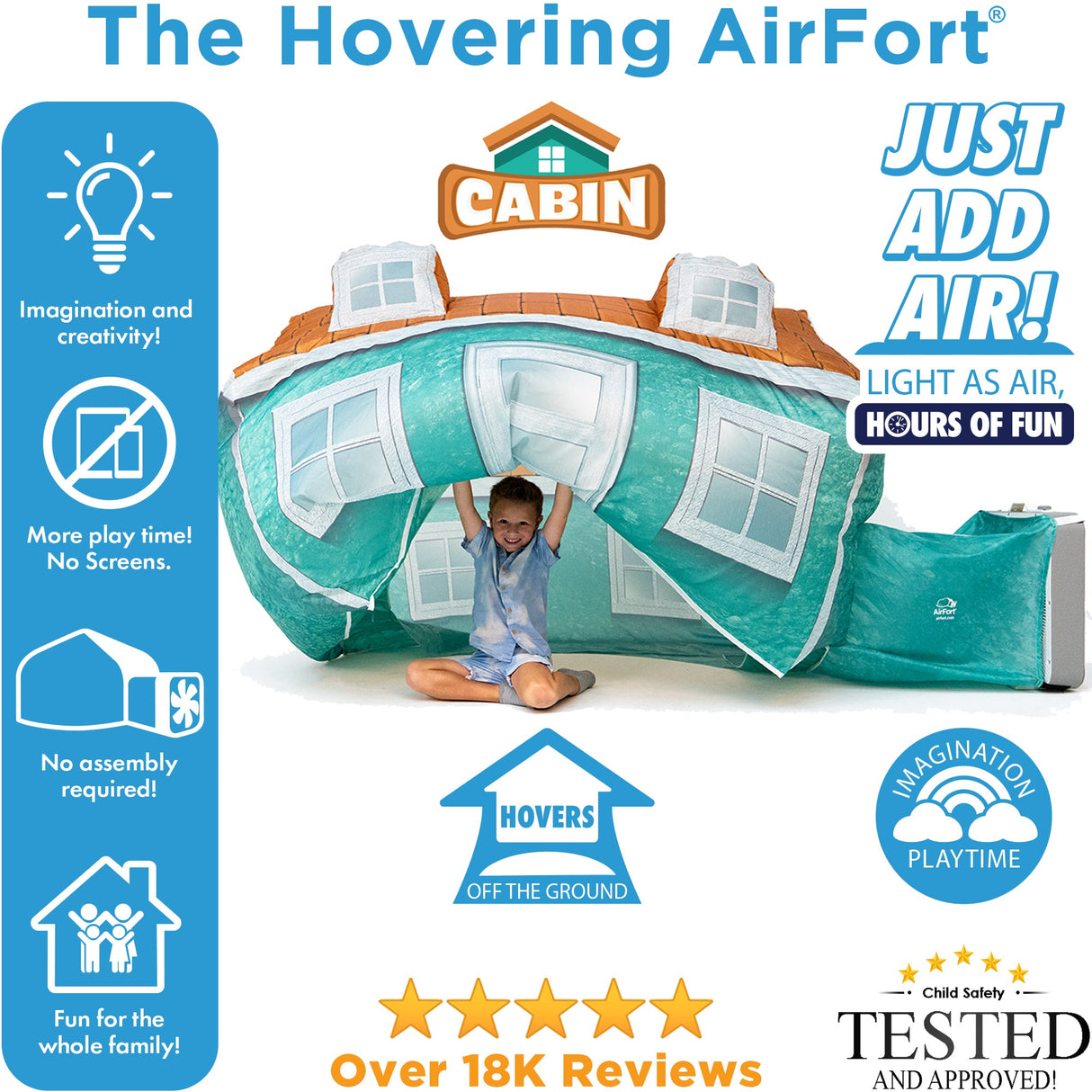 The Original AirFort - Cabin from AirFort.com