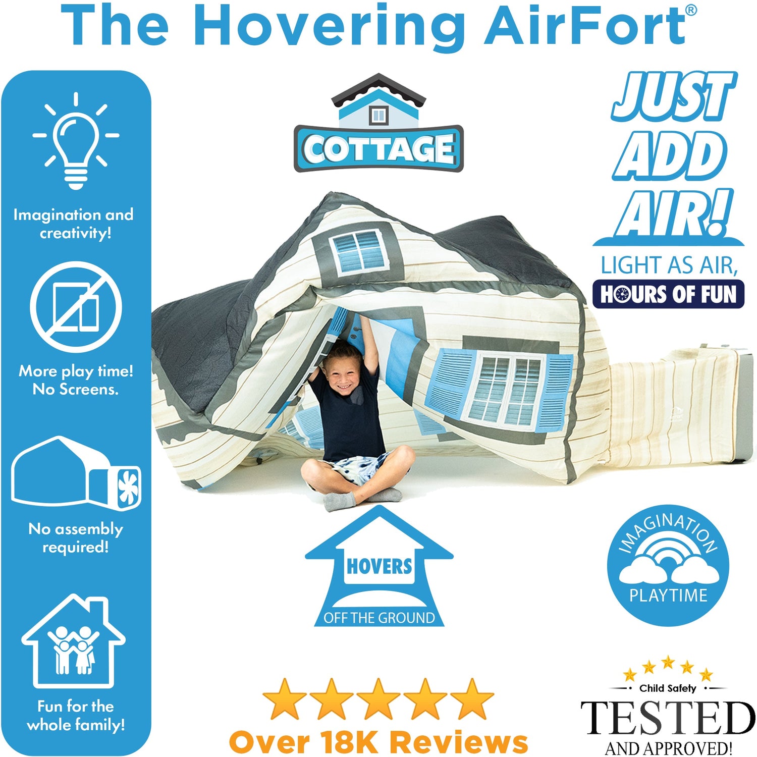 The Original AirFort - Cottage from AirFort.com