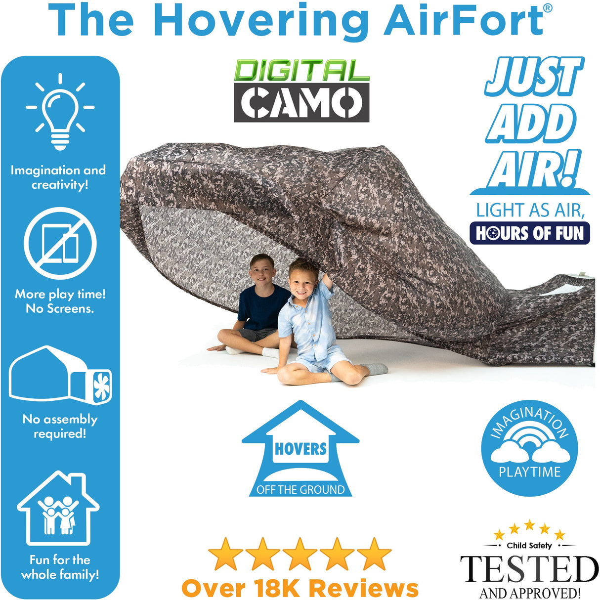 The Original AirFort - Digital Camo from AirFort.com