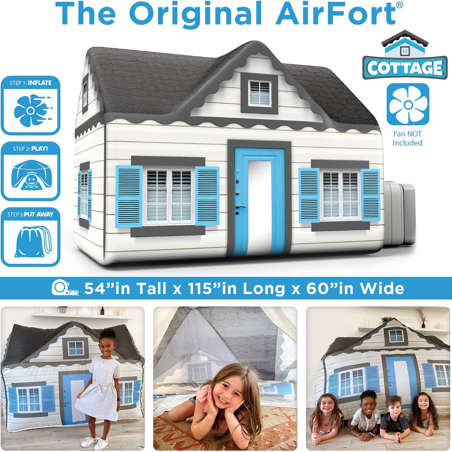 The Original AirFort - Cottage from AirFort.com