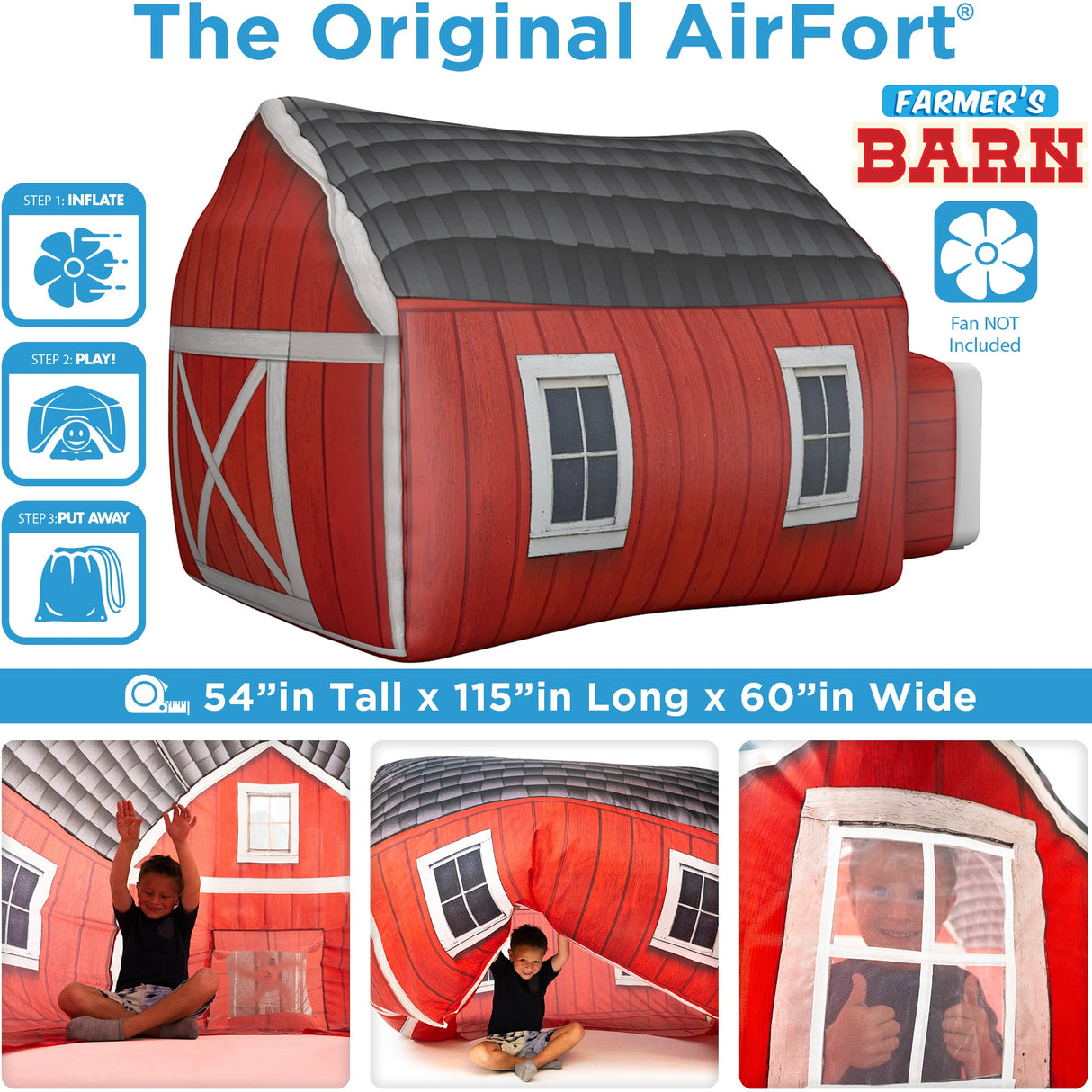 Farmers Barn + FREE AirFort Buddy Chicken Pillow (While Supplies Last!) from AirFort.com