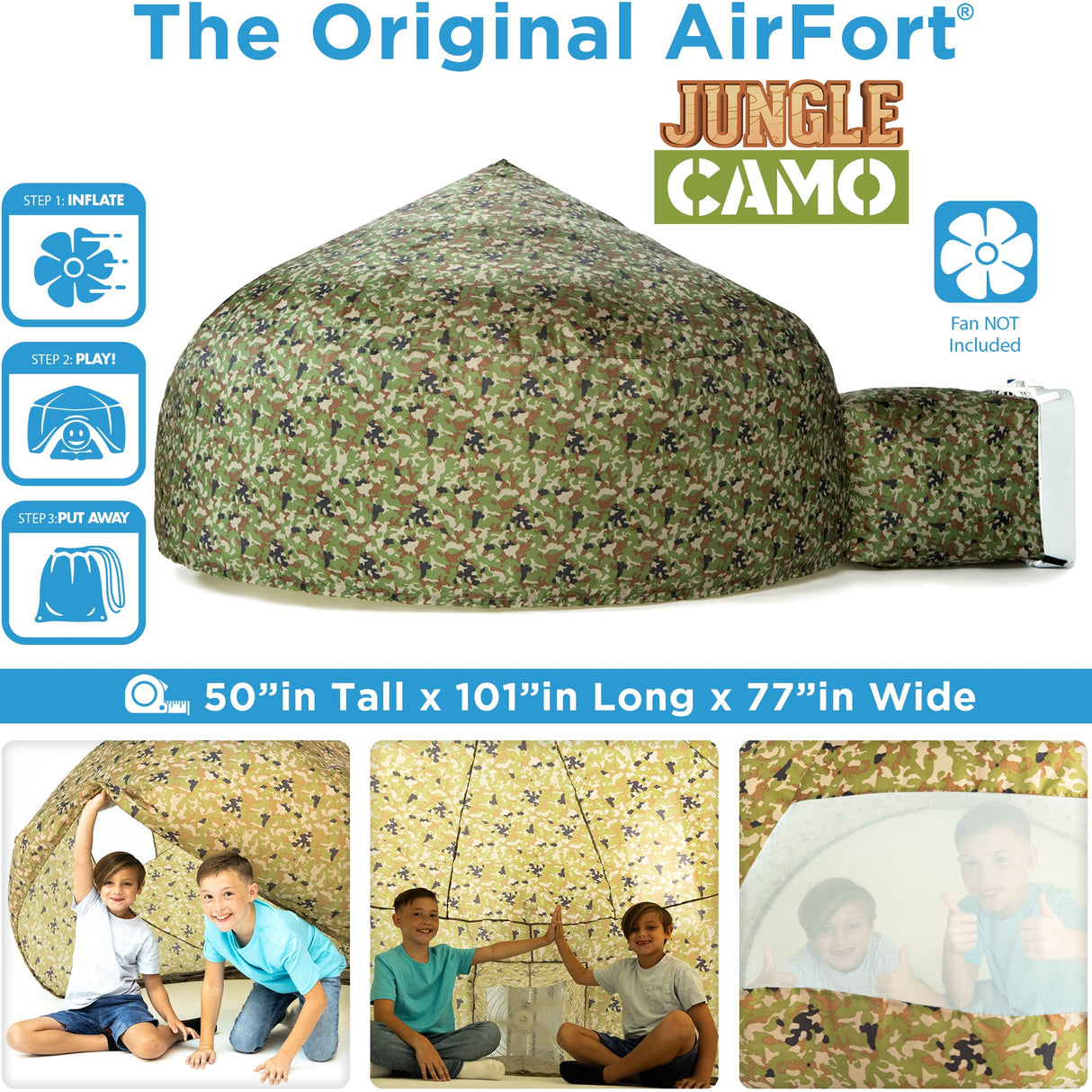 The Original AirFort - Jungle Camo from AirFort.com