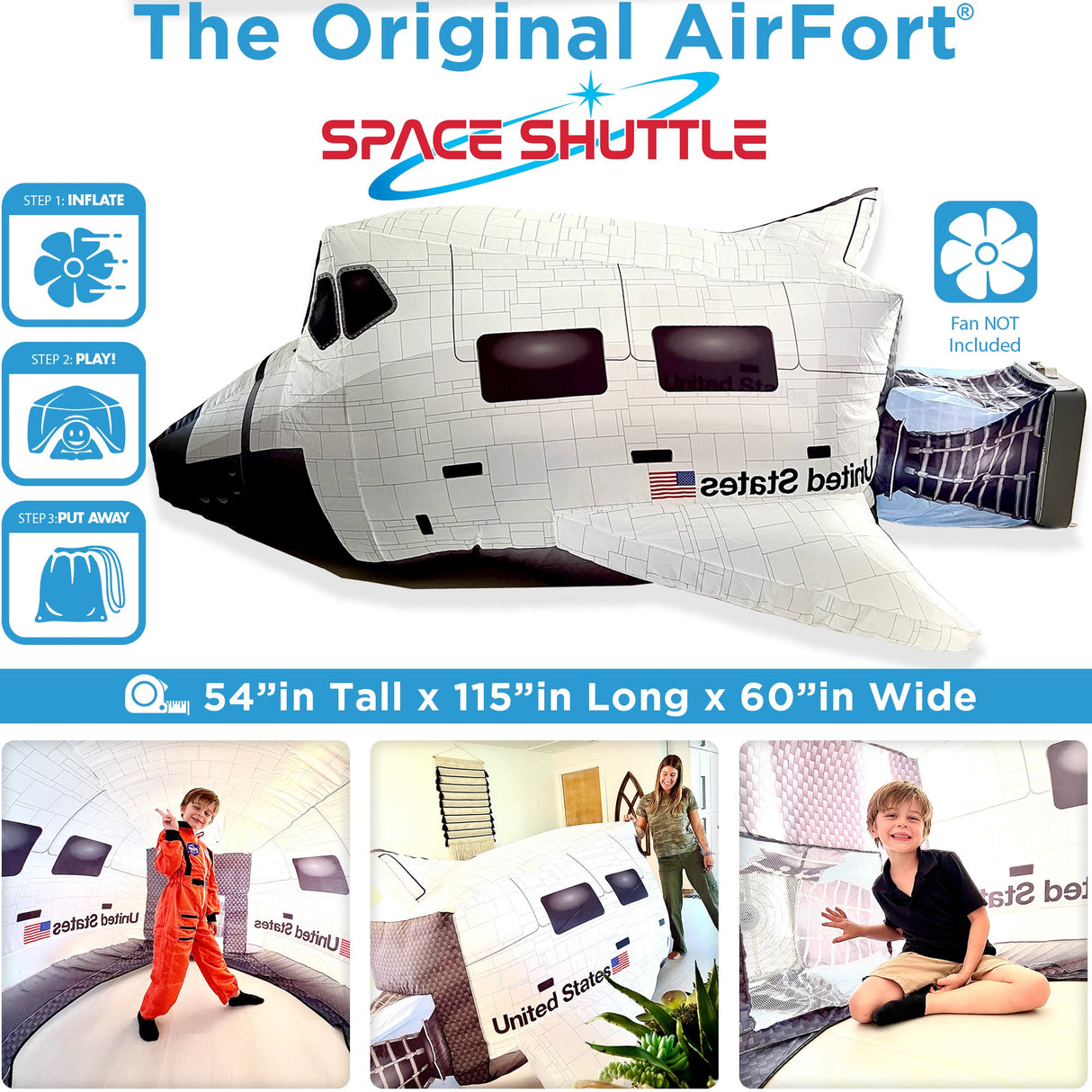 The Original AirFort - Space Shuttle from AirFort.com