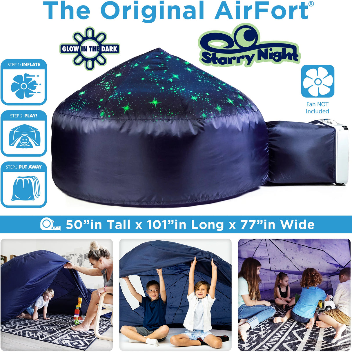 The Original AirFort - Starry Night (Glow) from AirFort.com