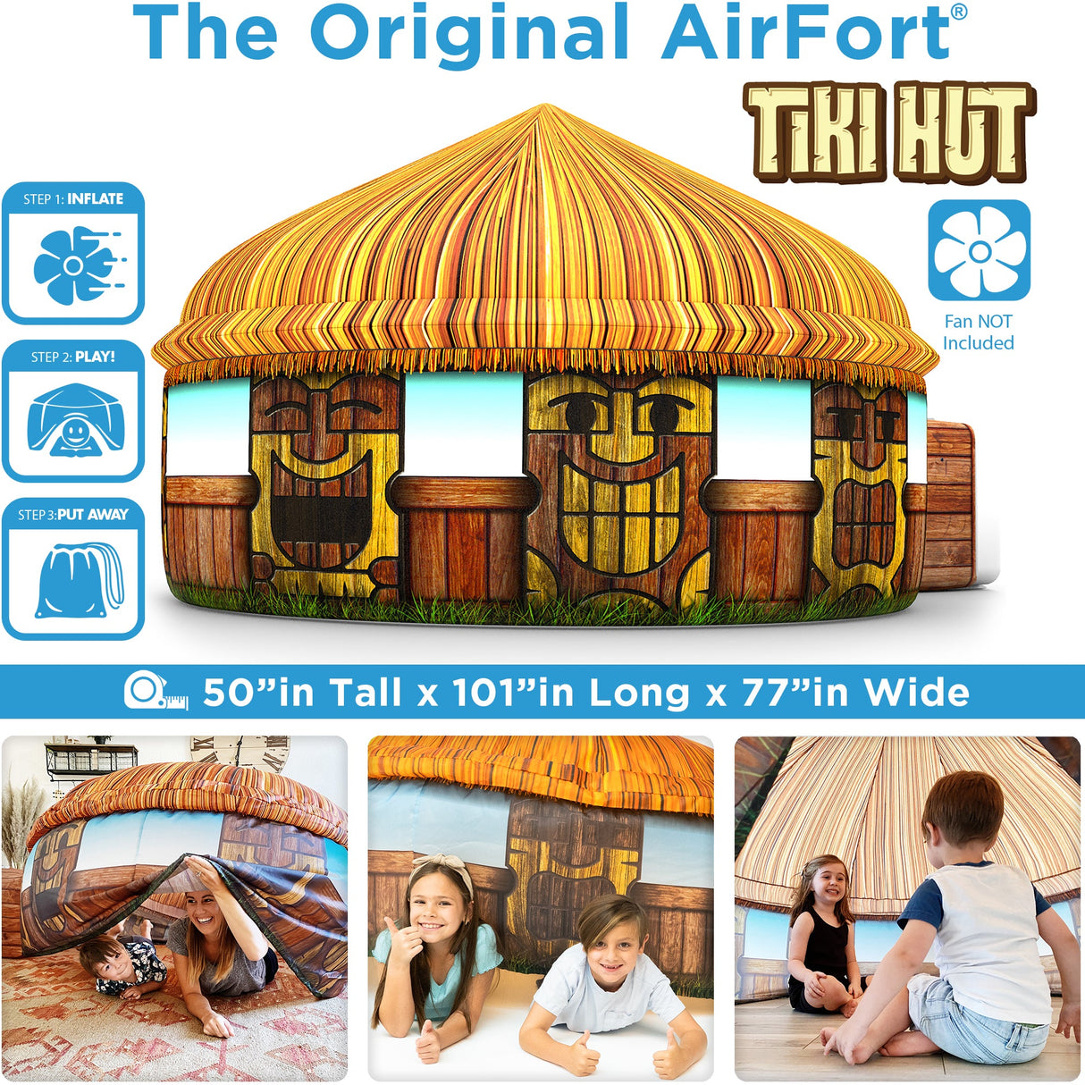 The Original AirFort - Tiki Hut from AirFort.com