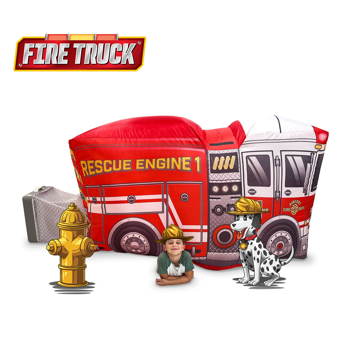 The Original AirFort - Firetruck from AirFort.com
