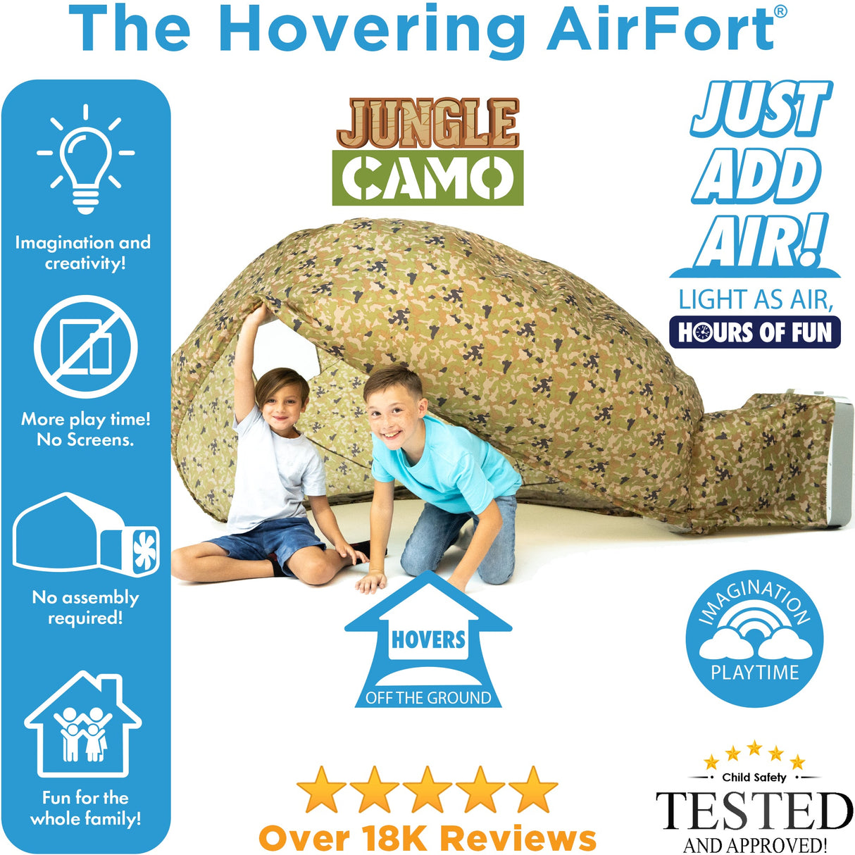 The Original AirFort - Jungle Camo from AirFort.com