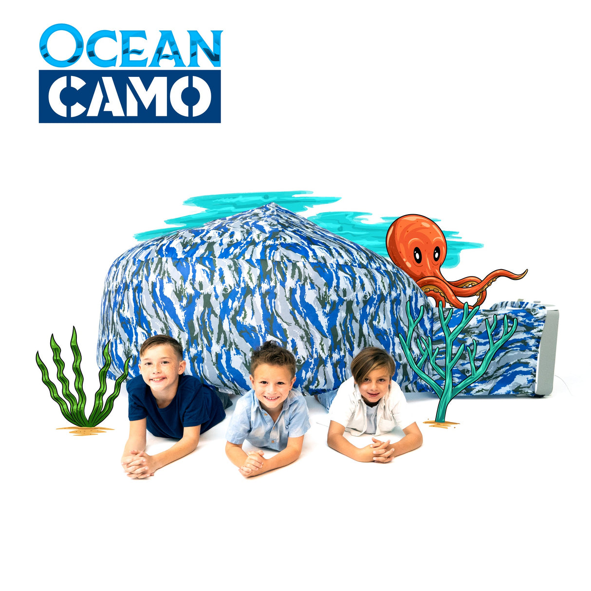 The Original AirFort - Ocean Camo from AirFort.com