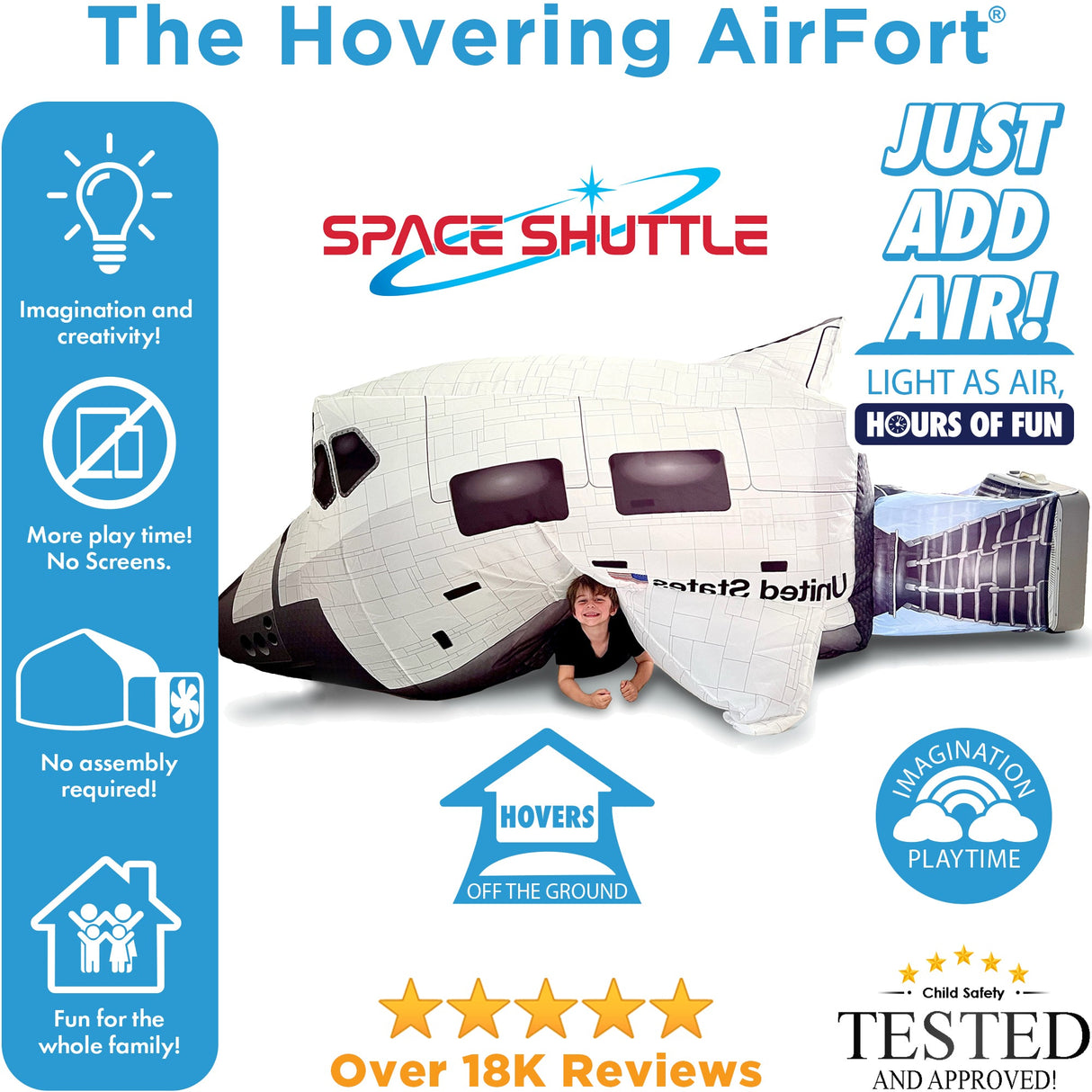 The Original AirFort - Space Shuttle from AirFort.com