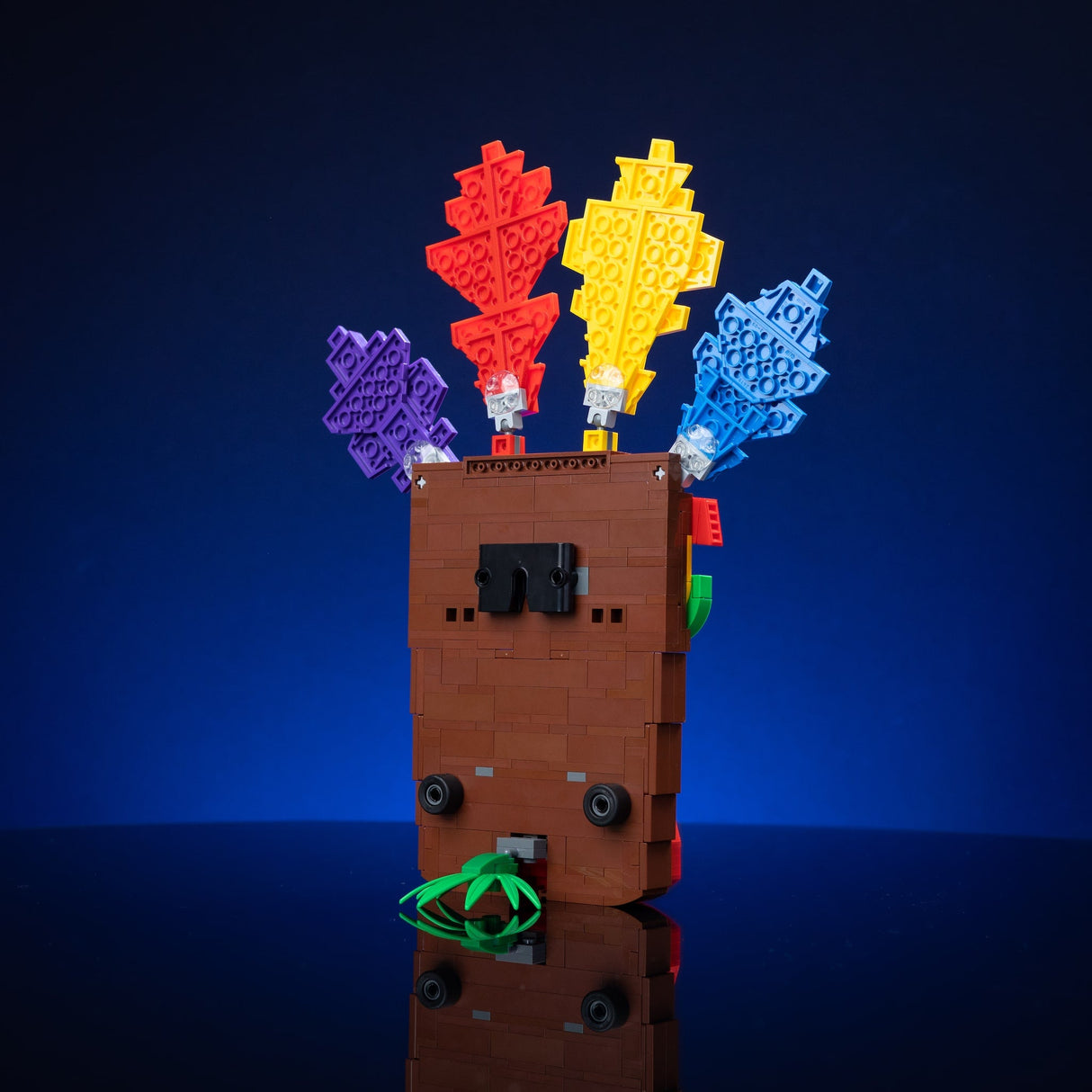Life-Sized Aku Aku Mask from Bricker Builds