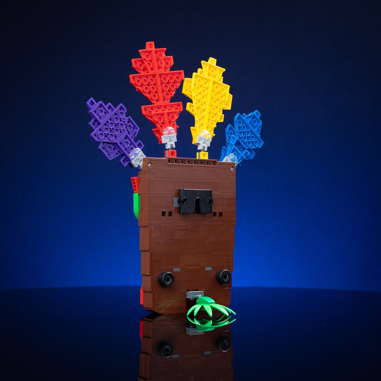 Life-Sized Aku Aku Mask from Bricker Builds