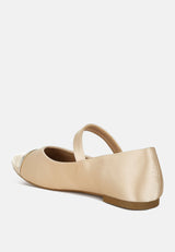 Albi Patent Toe Cap Satin Mary  from London Rag International