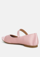 Albi Patent Toe Cap Satin Mary  from London Rag International
