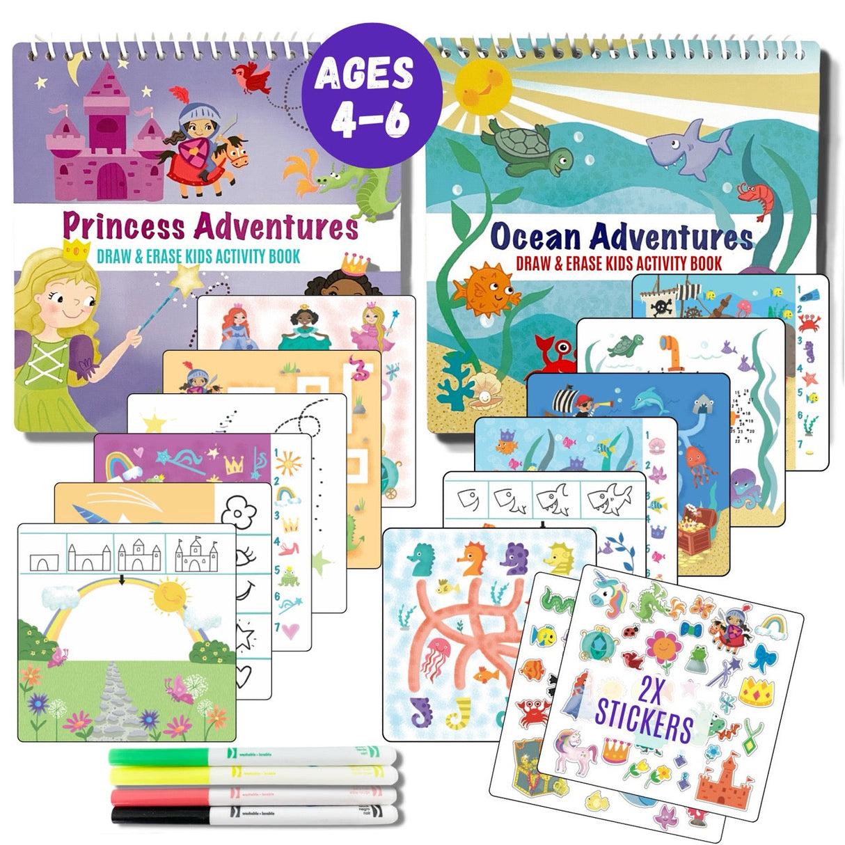 Totebook Kids Dry Erase Travel Activity Book from UnbuckleMe®