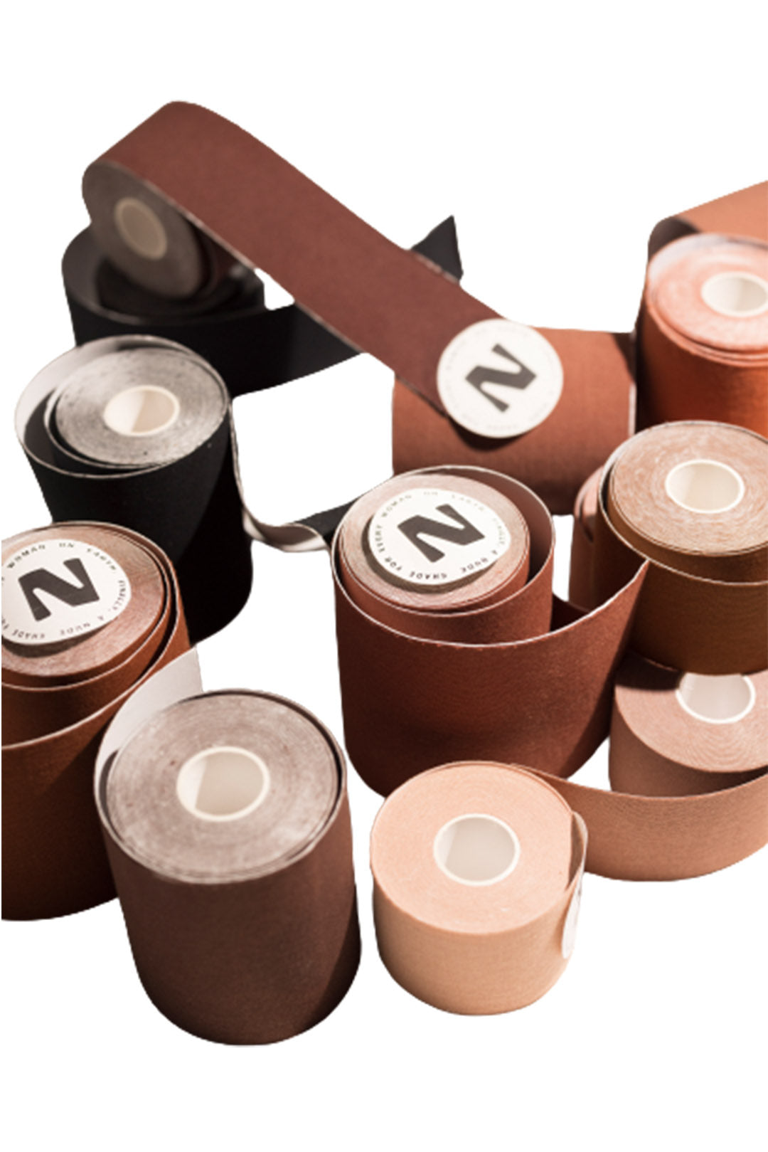 The Grip Kit: Nude Shade Boob Tape 2-Pack Set from Naked Rebellion