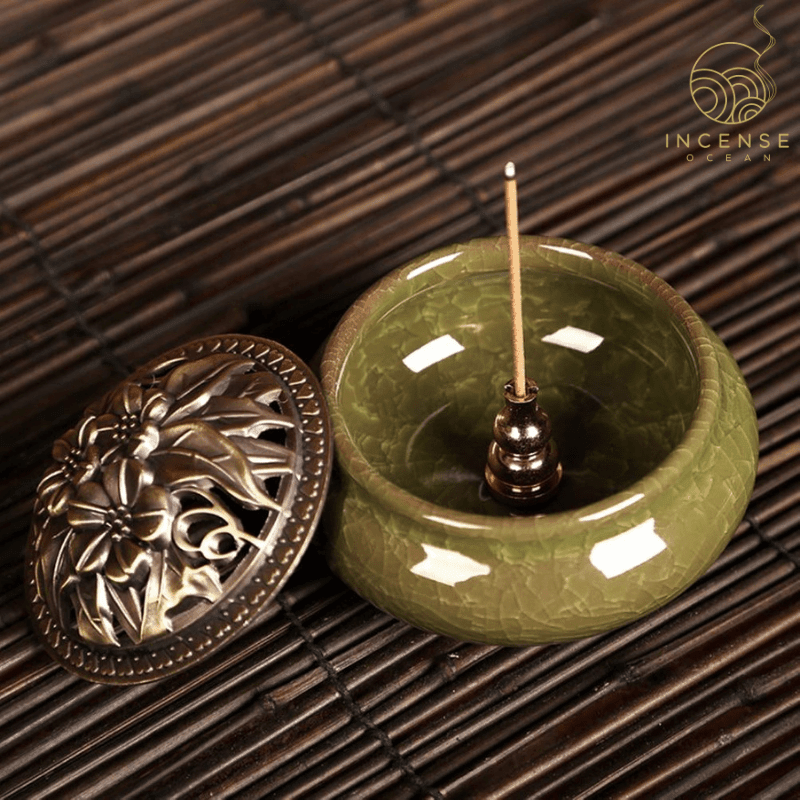 Alloy Copper Incense Holder from incenseocean