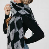 Always Classy Argyle Plaid Scarf from Pretty Simple