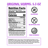Gummy Worms, Share Size from Rotten