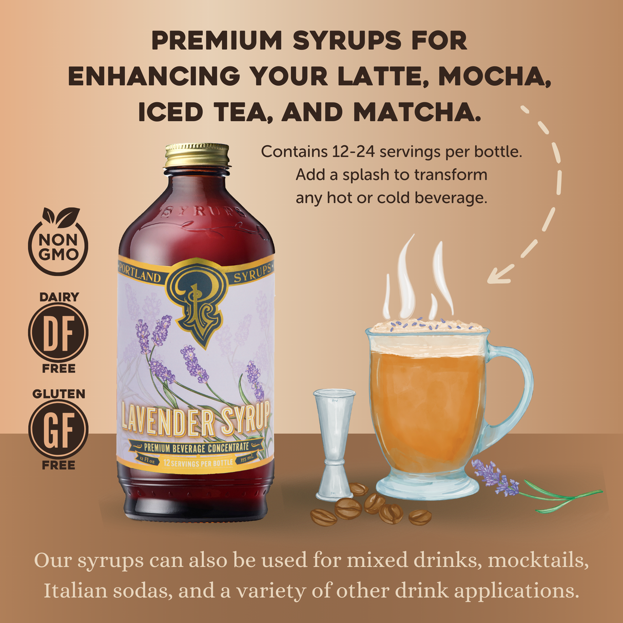 Lavender Syrup from Portland Syrups