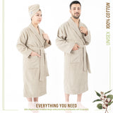 American Soft Linen, 100% Cotton Robes for Women and Men, Soft Lightweight Unisex Couple Turkish Bathrobes Wholesale From American Soft Linen