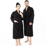 American Soft Linen, 100% Cotton Robes for Women and Men, Soft Lightweight Unisex Couple Turkish Bathrobes Wholesale From American Soft Linen