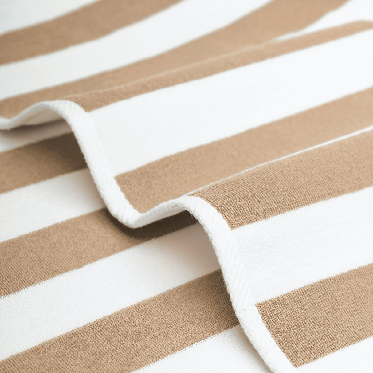 American Soft Linen, Premium Cotton 4 Pack Beach Towels, 30" x 60" Cabana Striped Pool Towels From American Soft Linen