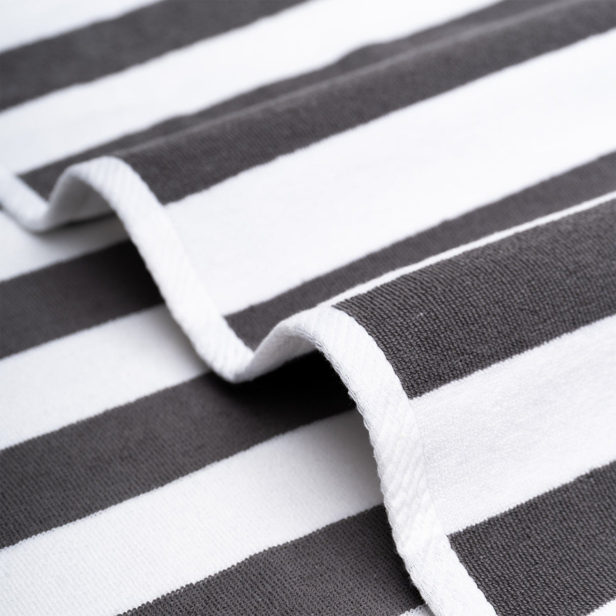 American Soft Linen, Premium Cotton 4 Pack Beach Towels, 30" x 60" Cabana Striped Pool Towels From American Soft Linen