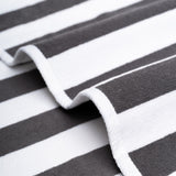 American Soft Linen, Premium Cotton 4 Pack Beach Towels, 30" x 60" Cabana Striped Pool Towels From American Soft Linen