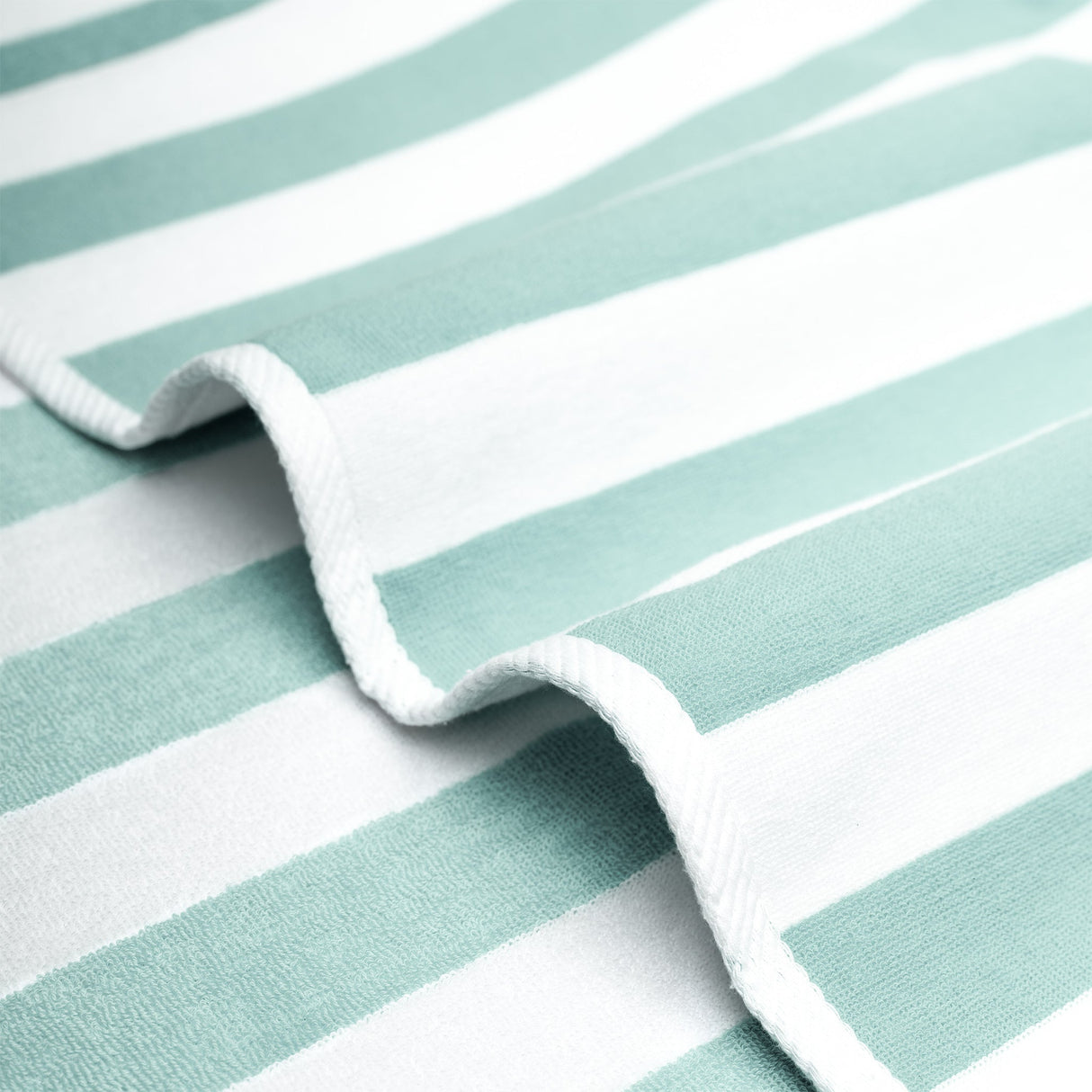 American Soft Linen, Premium Cotton 4 Pack Beach Towels, 30" x 60" Cabana Striped Pool Towels From American Soft Linen