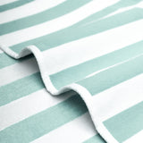 American Soft Linen, Premium Cotton 4 Pack Beach Towels, 30" x 60" Cabana Striped Pool Towels From American Soft Linen
