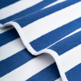 American Soft Linen, Premium Cotton 4 Pack Beach Towels, 30" x 60" Cabana Striped Pool Towels From American Soft Linen