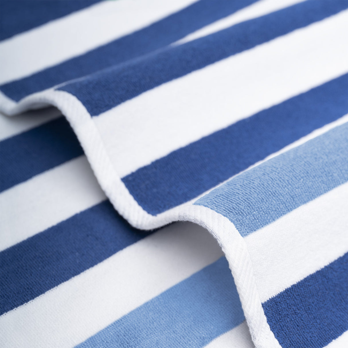 American Soft Linen, Premium Cotton 4 Pack Beach Towels, 30" x 60" Cabana Striped Pool Towels From American Soft Linen