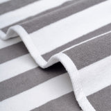 American Soft Linen, Premium Cotton 4 Pack Beach Towels, 30" x 60" Cabana Striped Pool Towels From American Soft Linen