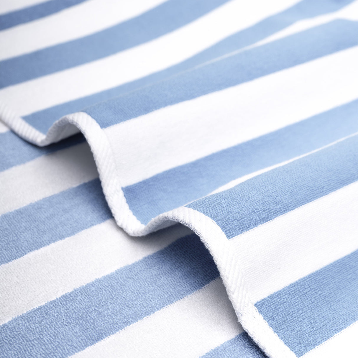 American Soft Linen, Premium Cotton 4 Pack Beach Towels, 30" x 60" Cabana Striped Pool Towels From American Soft Linen