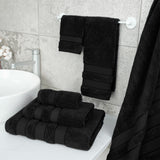 Salem 6 Piece 100% Cotton Luxury Bath Towel Set From American Soft Linen