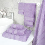 Salem 6 Piece 100% Cotton Luxury Bath Towel Set From American Soft Linen