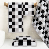 American Soft Linen Wizard Collection 100% Combed Cotton Luxury 6 Piece Towel Set, Yarn Dyed Ultra Soft and Plush 550 GSM Towels for Bathroom From American Soft Linen