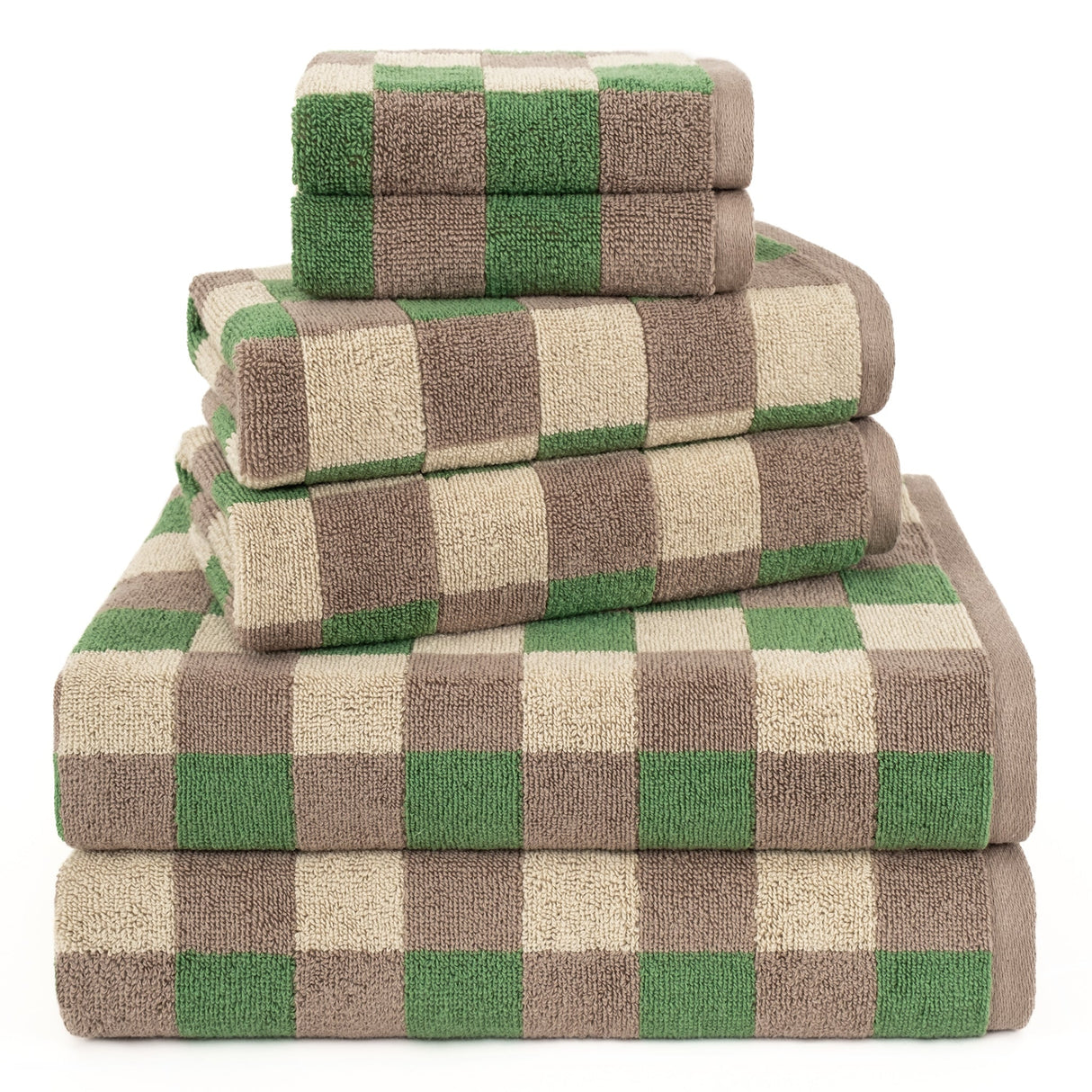 American Soft Linen Wizard Collection 100% Combed Cotton Luxury 6 Piece Towel Set, Yarn Dyed Ultra Soft and Plush 550 GSM Towels for Bathroom From American Soft Linen