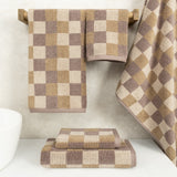American Soft Linen Wizard Collection 100% Combed Cotton Luxury 6 Piece Towel Set, Yarn Dyed Ultra Soft and Plush 550 GSM Towels for Bathroom From American Soft Linen