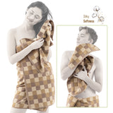 American Soft Linen Wizard Collection 100% Combed Cotton Luxury 6 Piece Towel Set, Yarn Dyed Ultra Soft and Plush 550 GSM Towels for Bathroom From American Soft Linen