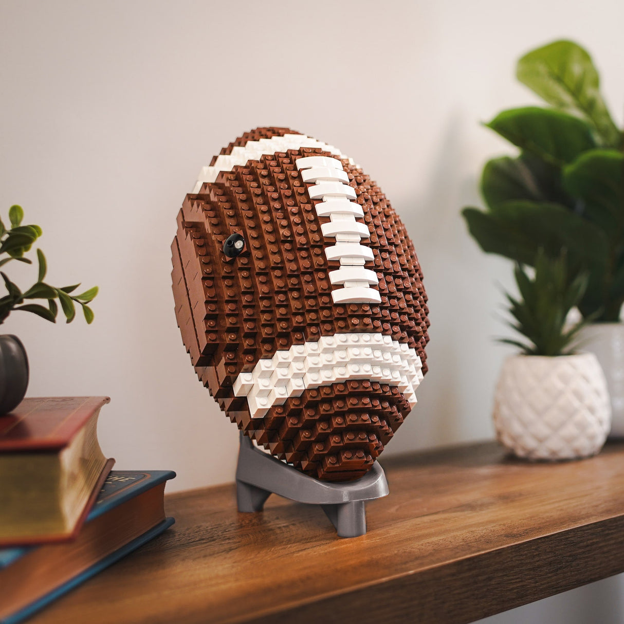Life-Sized American Football from Bricker Builds