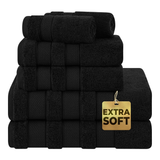 Salem 6 Piece 100% Cotton Luxury Bath Towel Set - 10 Set Case Pack From American Soft Linen