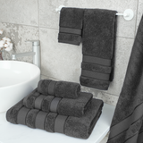 Salem 6 Piece 100% Cotton Luxury Bath Towel Set - 10 Set Case Pack From American Soft Linen