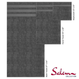 Salem 6 Piece 100% Cotton Luxury Bath Towel Set - 10 Set Case Pack From American Soft Linen