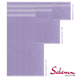 Salem 6 Piece 100% Cotton Luxury Bath Towel Set - 10 Set Case Pack From American Soft Linen